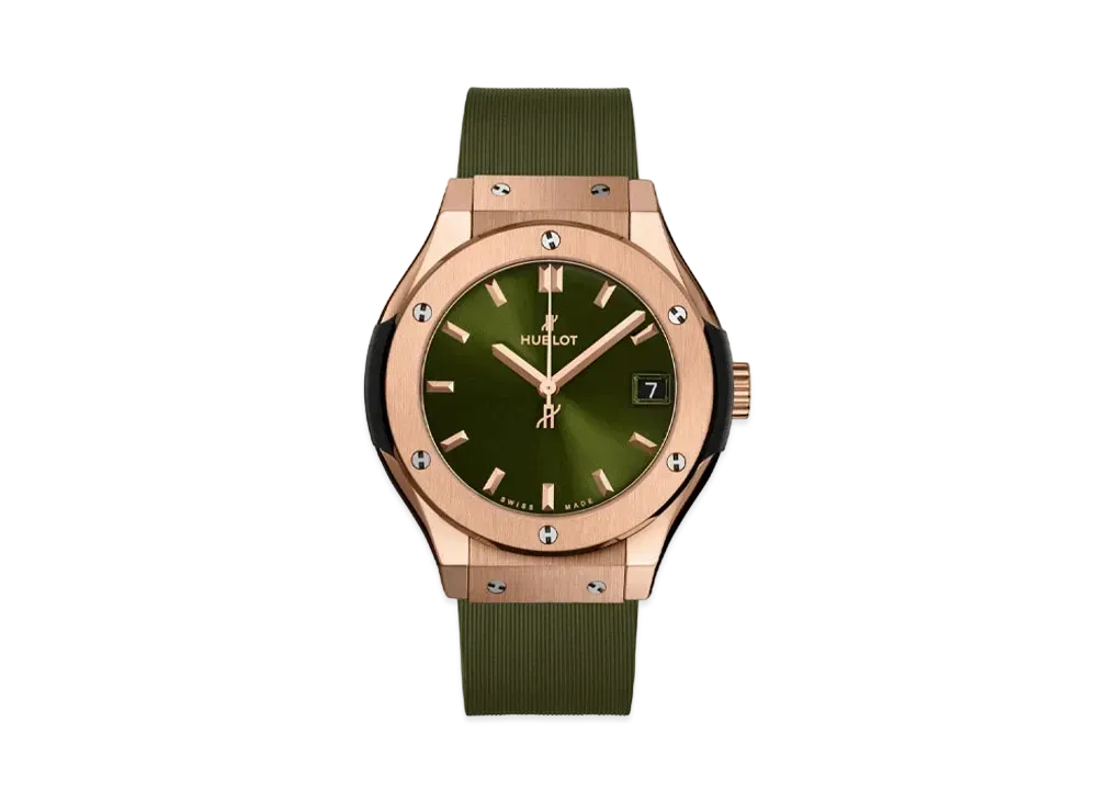 HUBLOT Classic Fusion King Gold Green 42mm