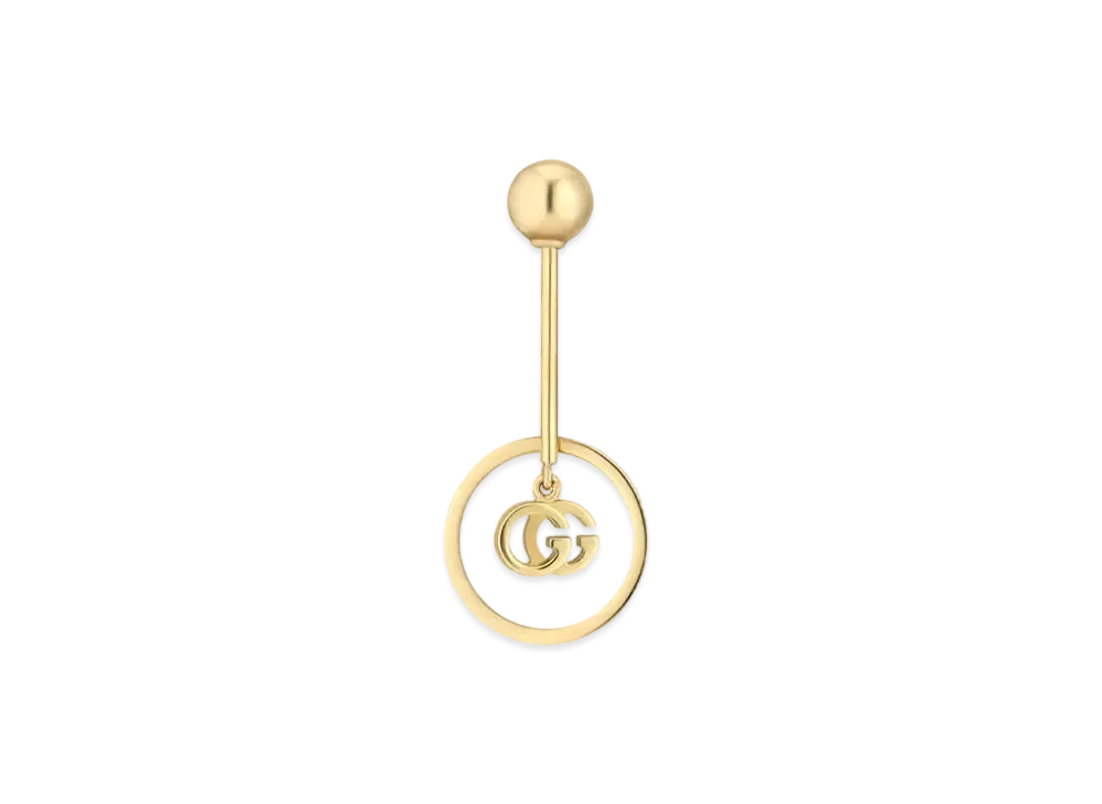 GUCCI GG Running 18K Single Earring