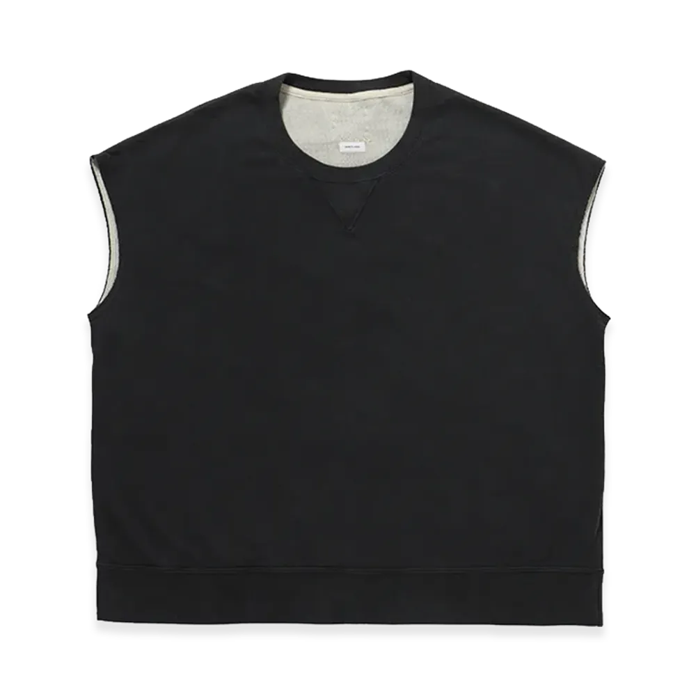 visvim Mondo Dual Sweat S/L DMGD "Black"