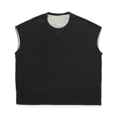visvim Mondo Dual Sweat S/L DMGD "Black"