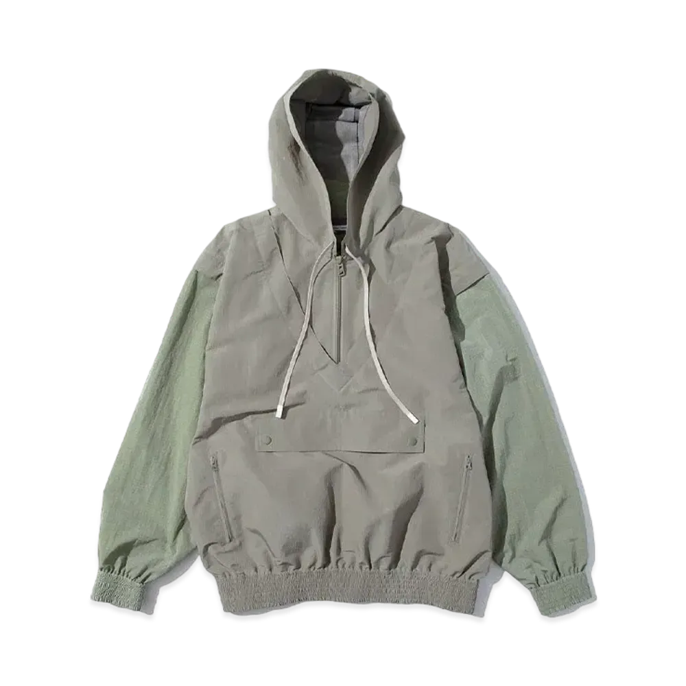 F/CE. Layered Windbreaker "Sage Green"