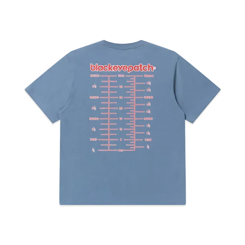 BlackEyePatch Glassware Logo Pocket Tee "Dark Blue"