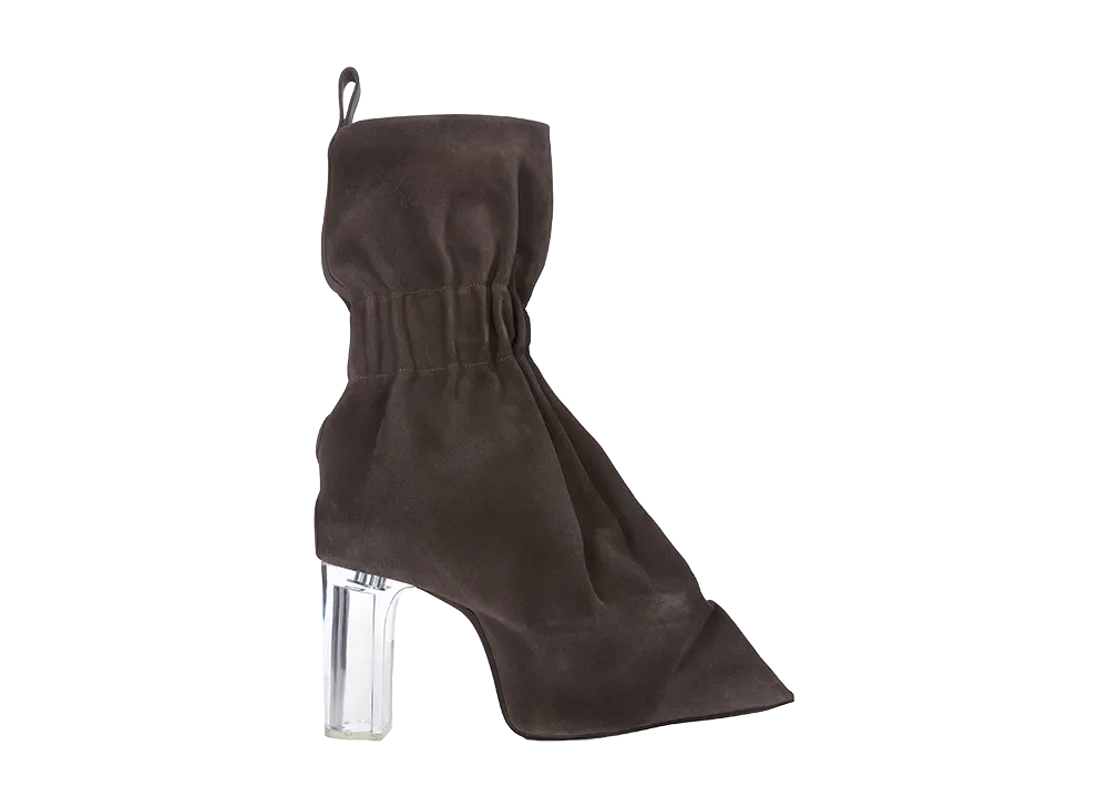 Rick Owens Women's Tied Taquito "Dark Dust/Clear"
