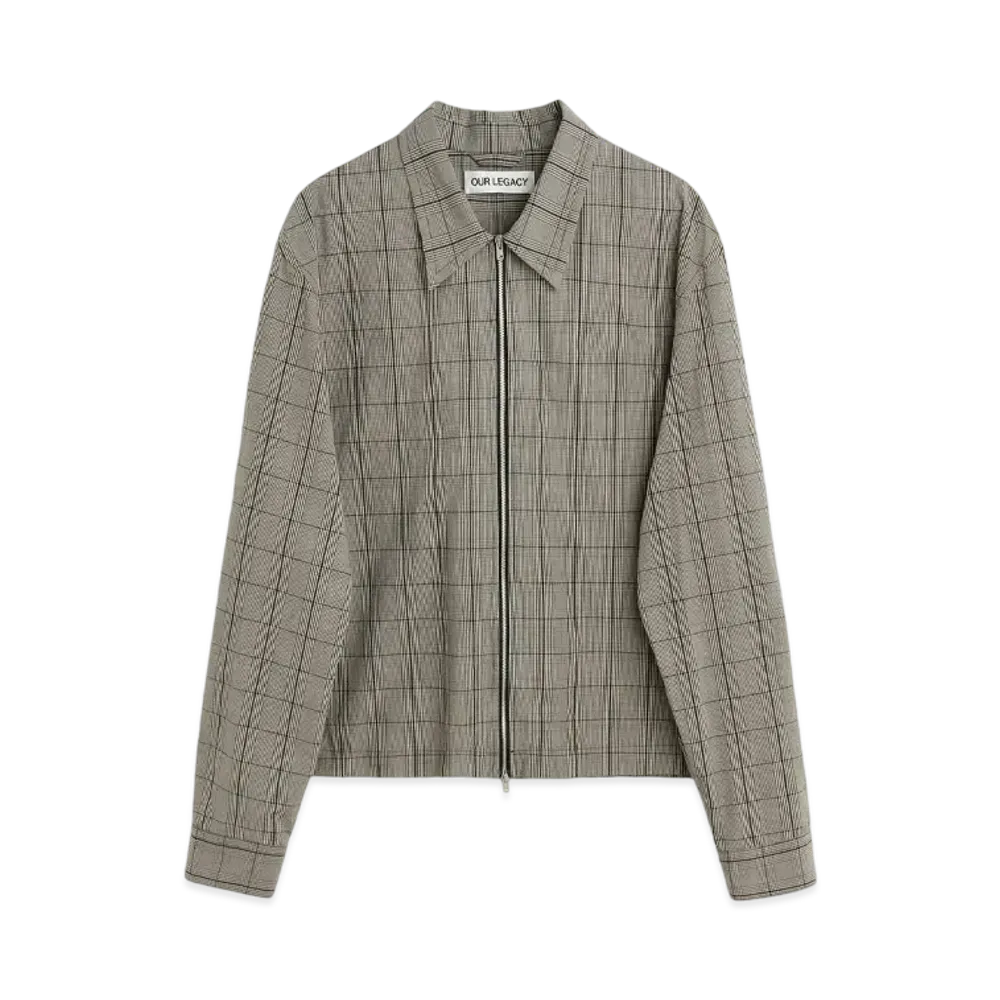 OUR LEGACY Zip Shirt "Bard Of Wales" M4242EW