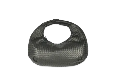 Bottega Veneta Lambskin Hand Bag "Black"