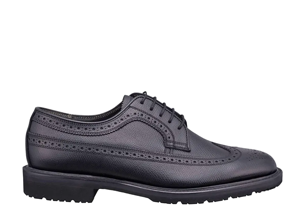 REGAL Wing Tip Calf Leather "Black" 2325CAW