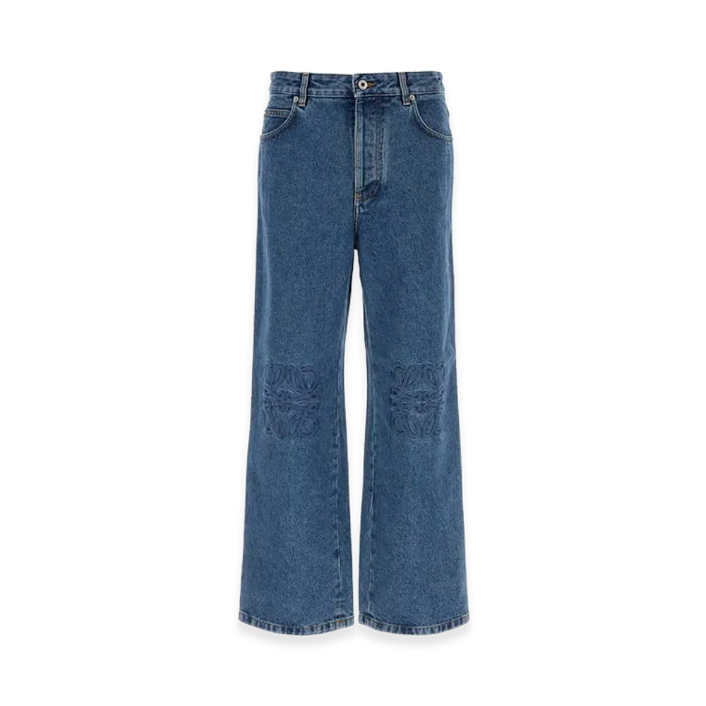 LOEWE Denim Baggy Jeans "Blue"
