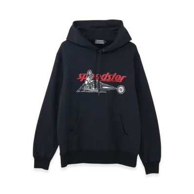 HYSTERIC GLAMOUR Speedster Hoodie "Black"