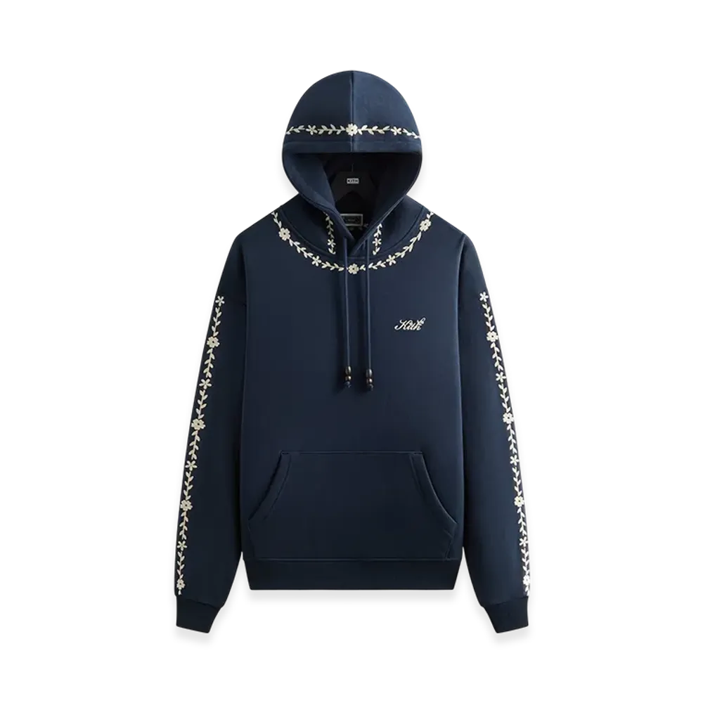 Kith Artisanal Floral Nelson Hoodie "Nocturnal"