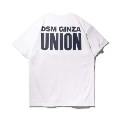 UNION x Dover Street Market Ginza Team Up Tee "White"