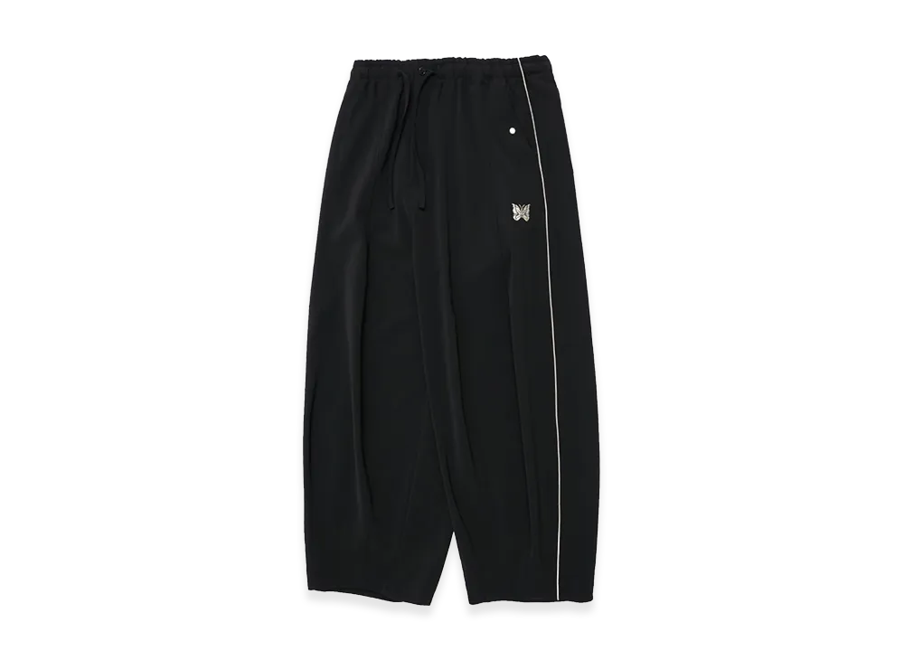 NEEDLES x STUDIOUS Piping Cowboy H.D. Pant-Poly Double Cloth "Black"