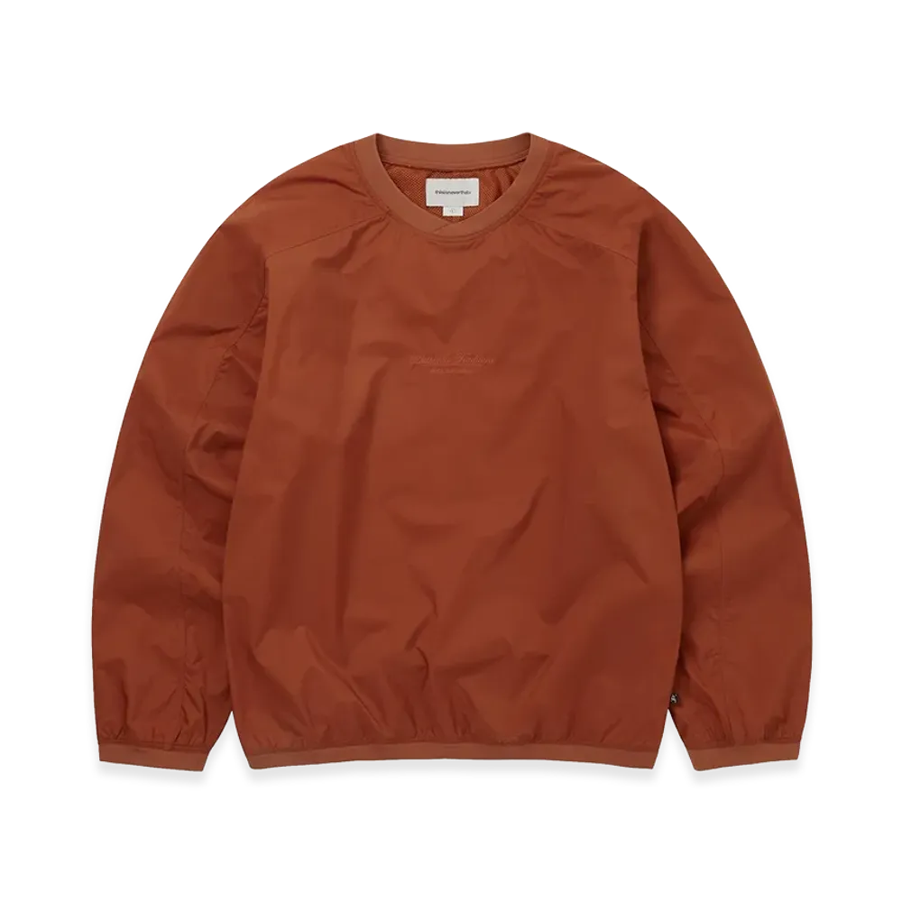 thisisneverthat PERTEX EQ Wind Pullover "Brick"