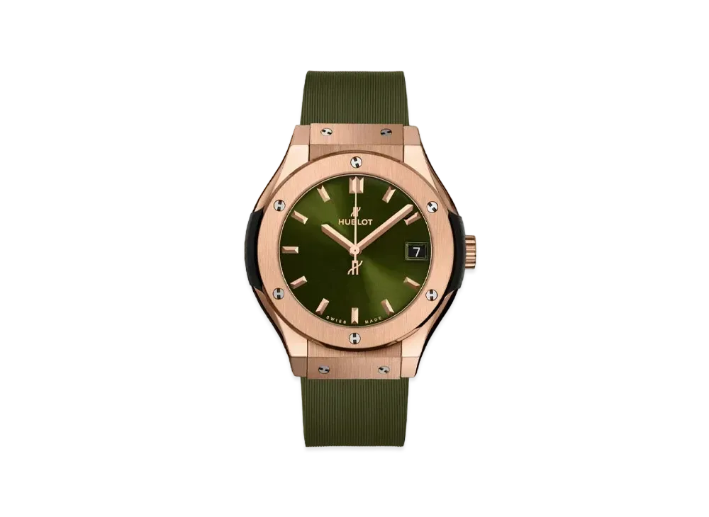 HUBLOT Classic Fusion King Gold Green 38mm