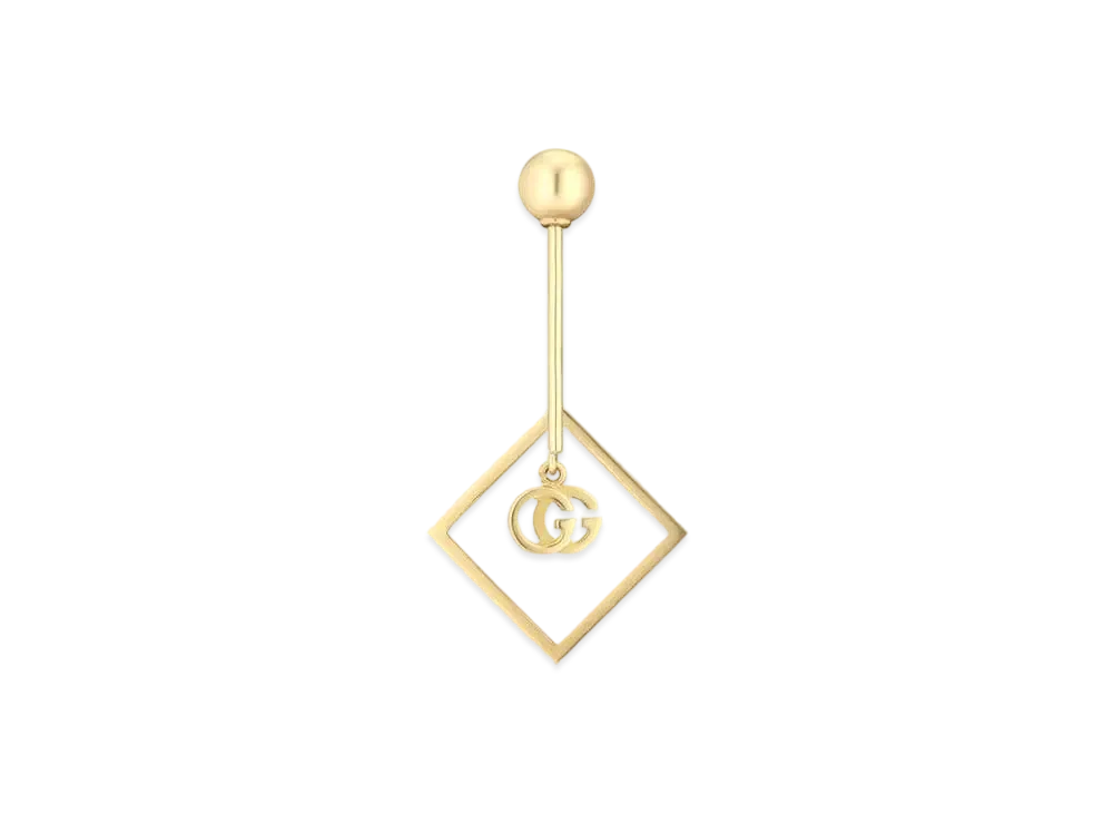 GUCCI GG Running 18K Single Earring