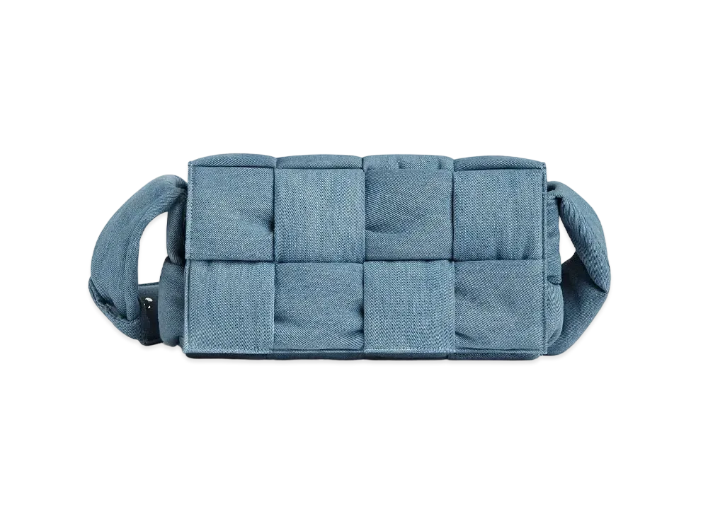 Bottega Veneta Padded Tech Cassette "Indigo Washed"