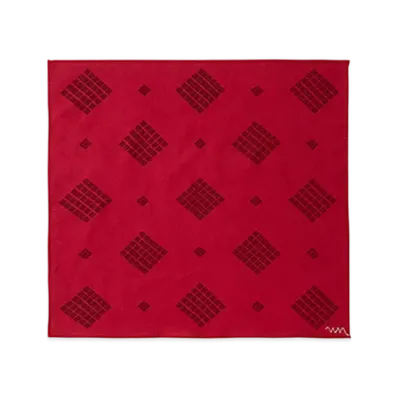 visvim KHADI BANDANA (N.D.) #3 "Red"