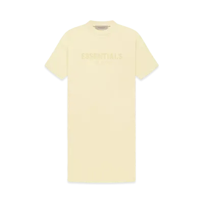 FEAR OF GOD ESSENTIALS Tee Dress "Canary"