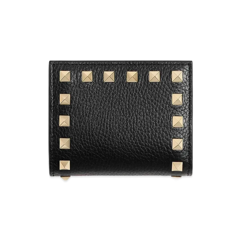 Valentino Women's Flap French Wallet "Black"