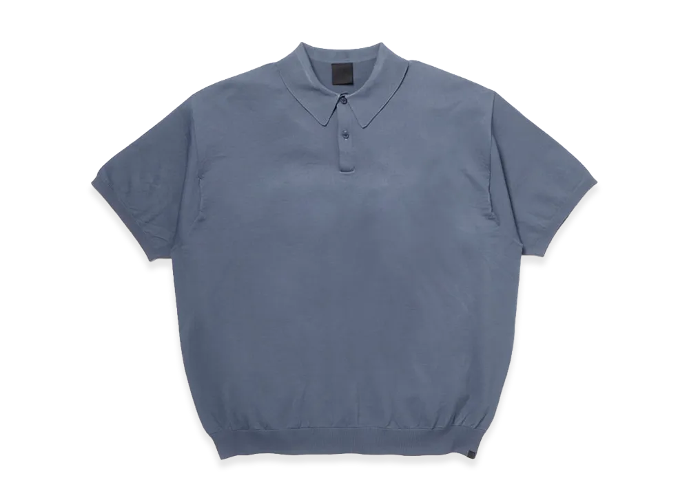 DAIWA PIER39 Tech Knit Polo S/S "Smoke Blue"