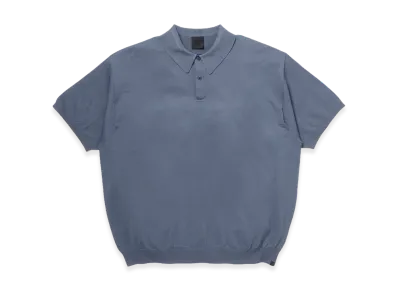 DAIWA PIER39 Tech Knit Polo S/S "Smoke Blue"