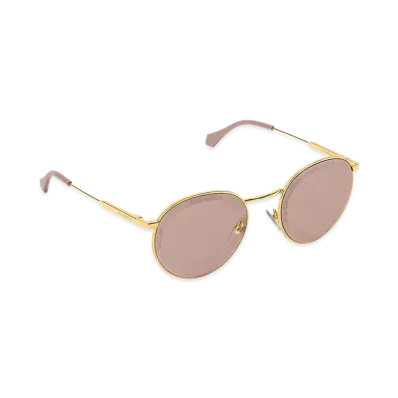 Louis Vuitton Sunglasses LV Supervision Light Round "Gold"