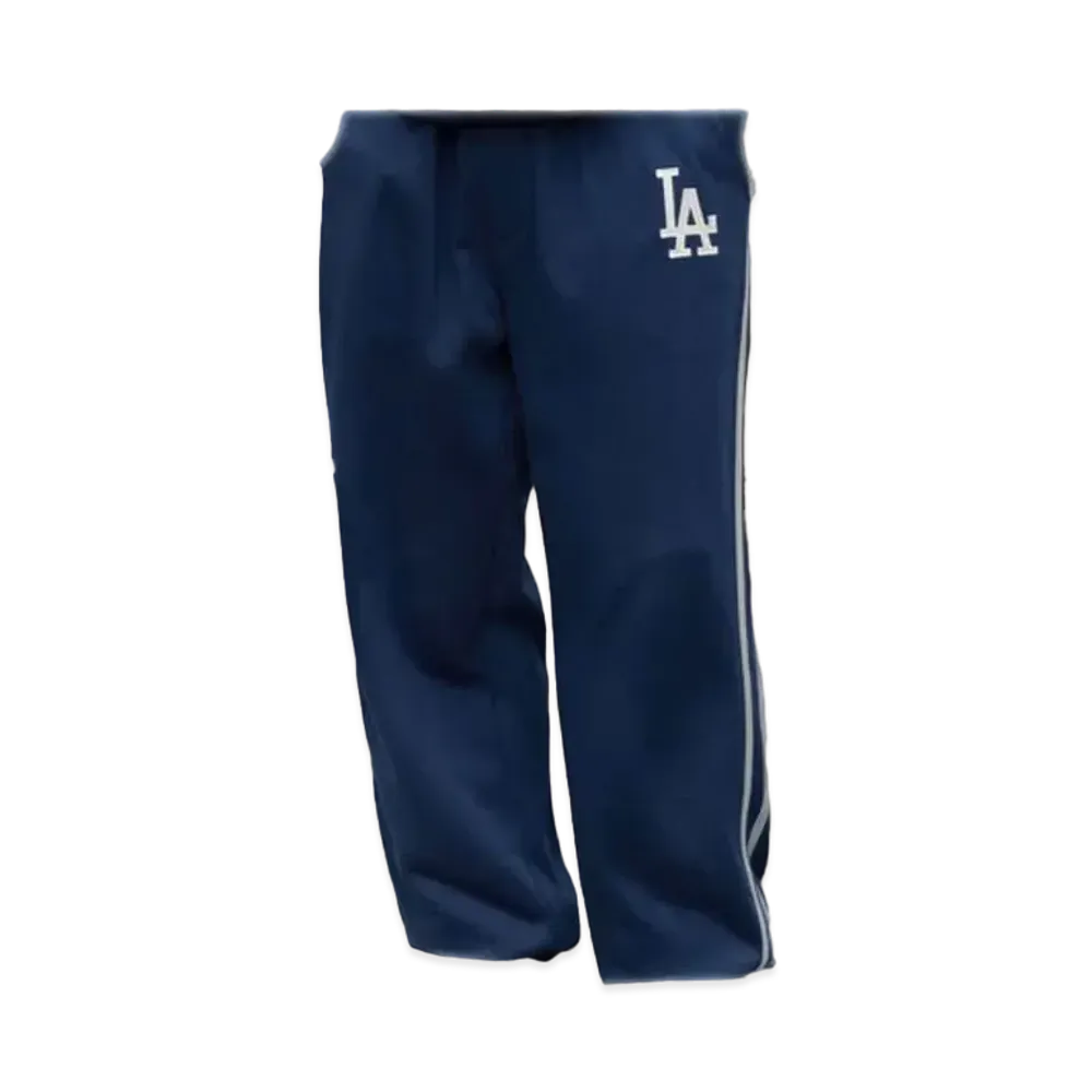 MLB Exclusive Set Up Patch Embroidery Side Line Big Silhouette Pullover Sweatpants Only "Navy"