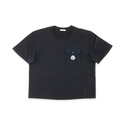 Moncler Women's Short Sleevet T-Shirt "Navy"