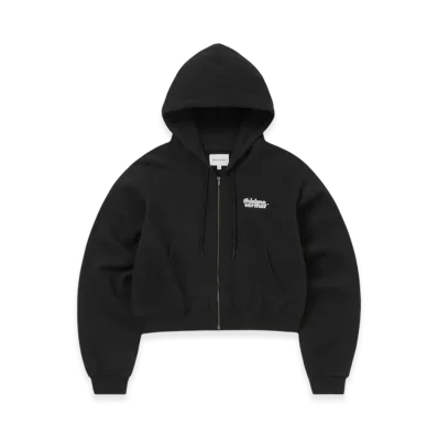thisisneverthat OL-Logo W Zip Up Hoodie "Black"