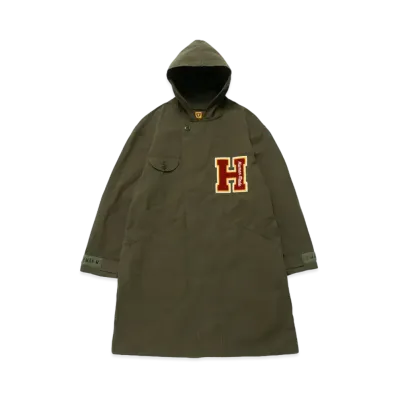 HUMAN MADE Military Hooded Coat "Olive Drab"