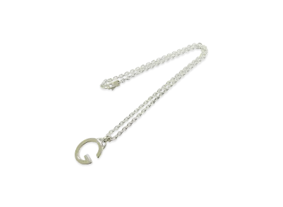 GUCCI G Motif Neckless "Silver"
