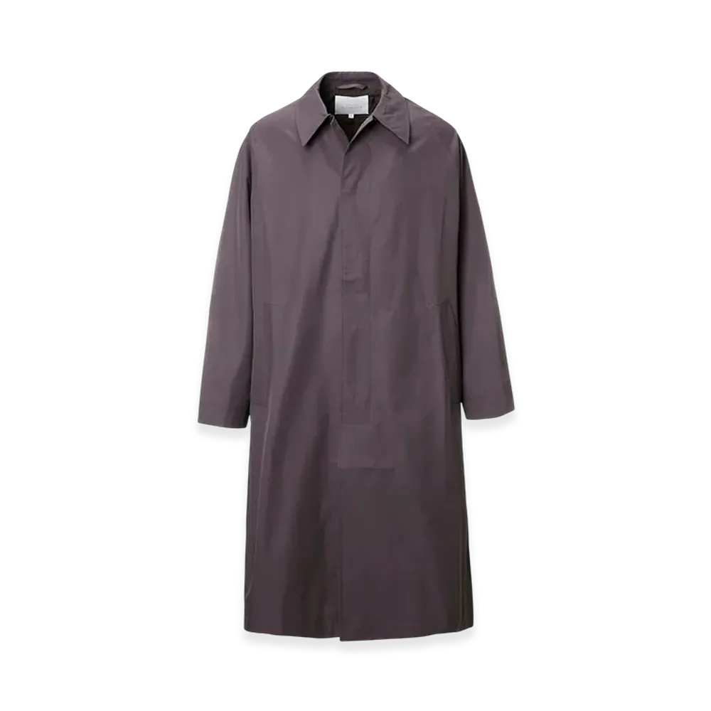 STUDIO NICHOLSON Long Coat Ventus "Cocoa"