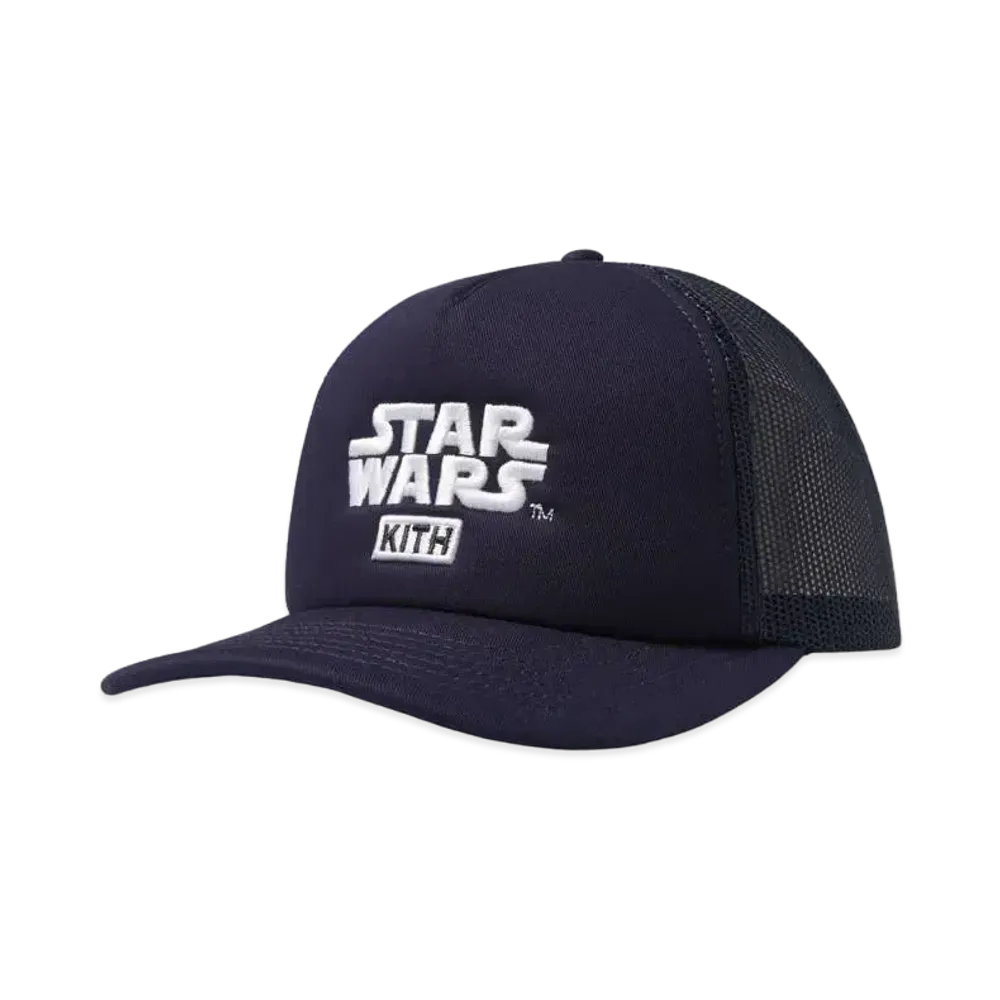Kith x STAR WARS Cotton Twill Foam Trucker "Nocturnal"