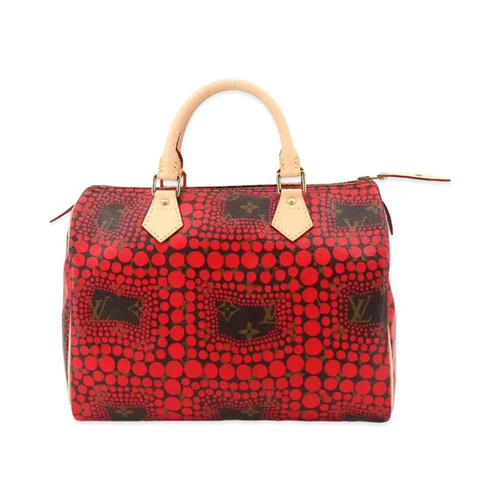 Louis Vuitton x Yayoi Kusama Speedy Monogram Town "Rouge"