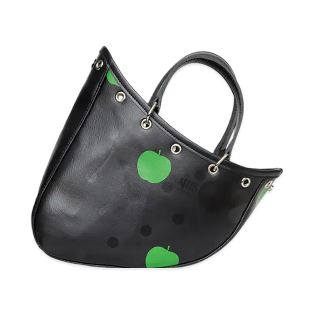COMME des GARCONS x The Beatles Apple Polka Dot Printed Bag Mini "Black"