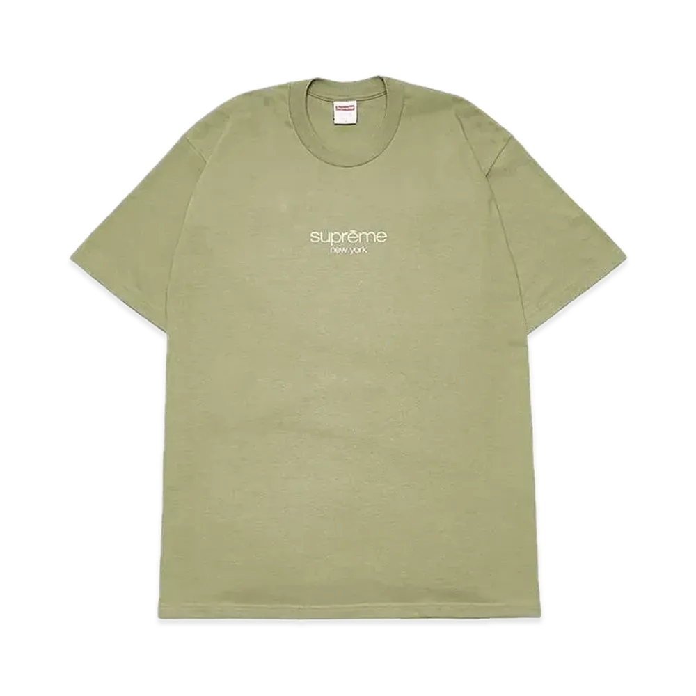 Supreme Classic Logo Tee "Light Olive"