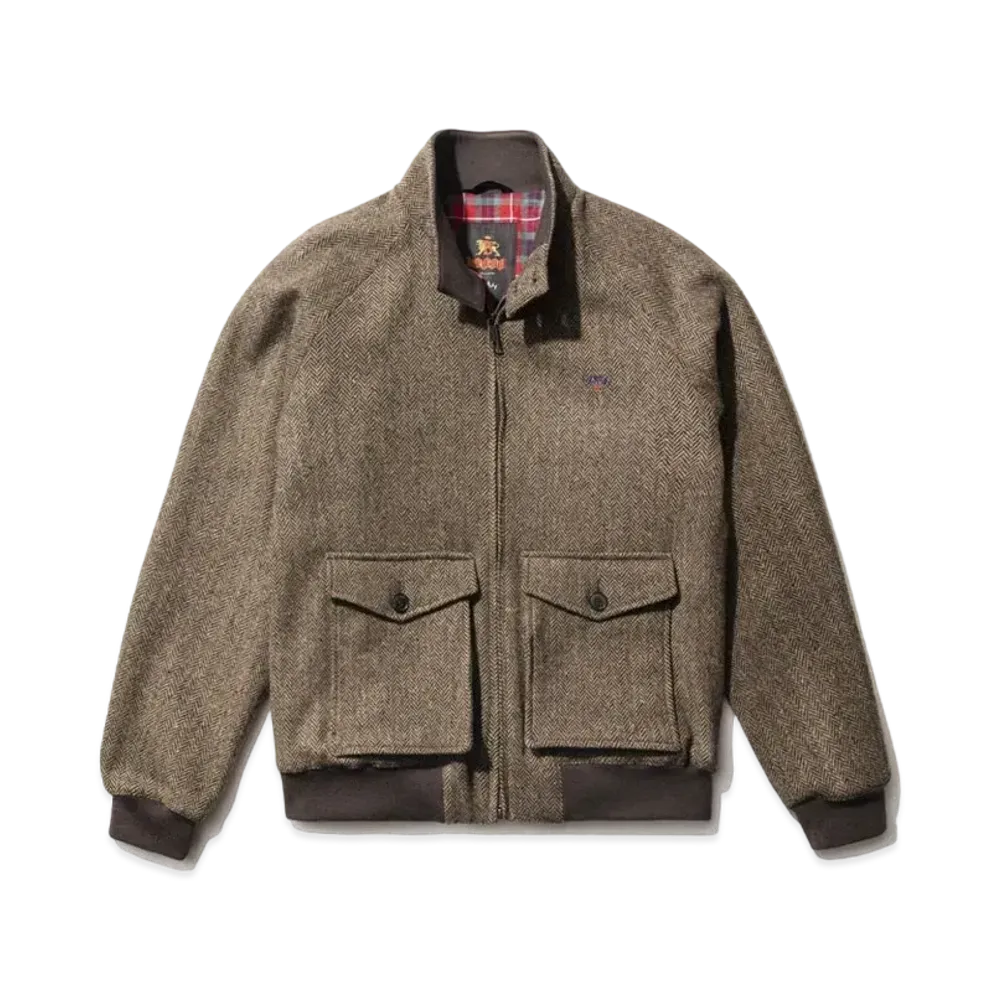 Noah x Baracuta Tweed Herringbone G9 Jacket "Brown"