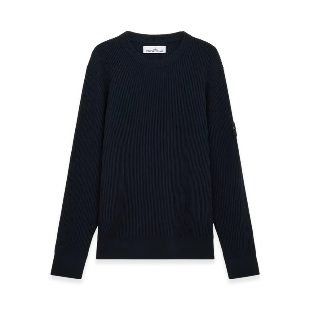 Stone Island 5100053 Full Rib RWS Wool "Navy Blue"