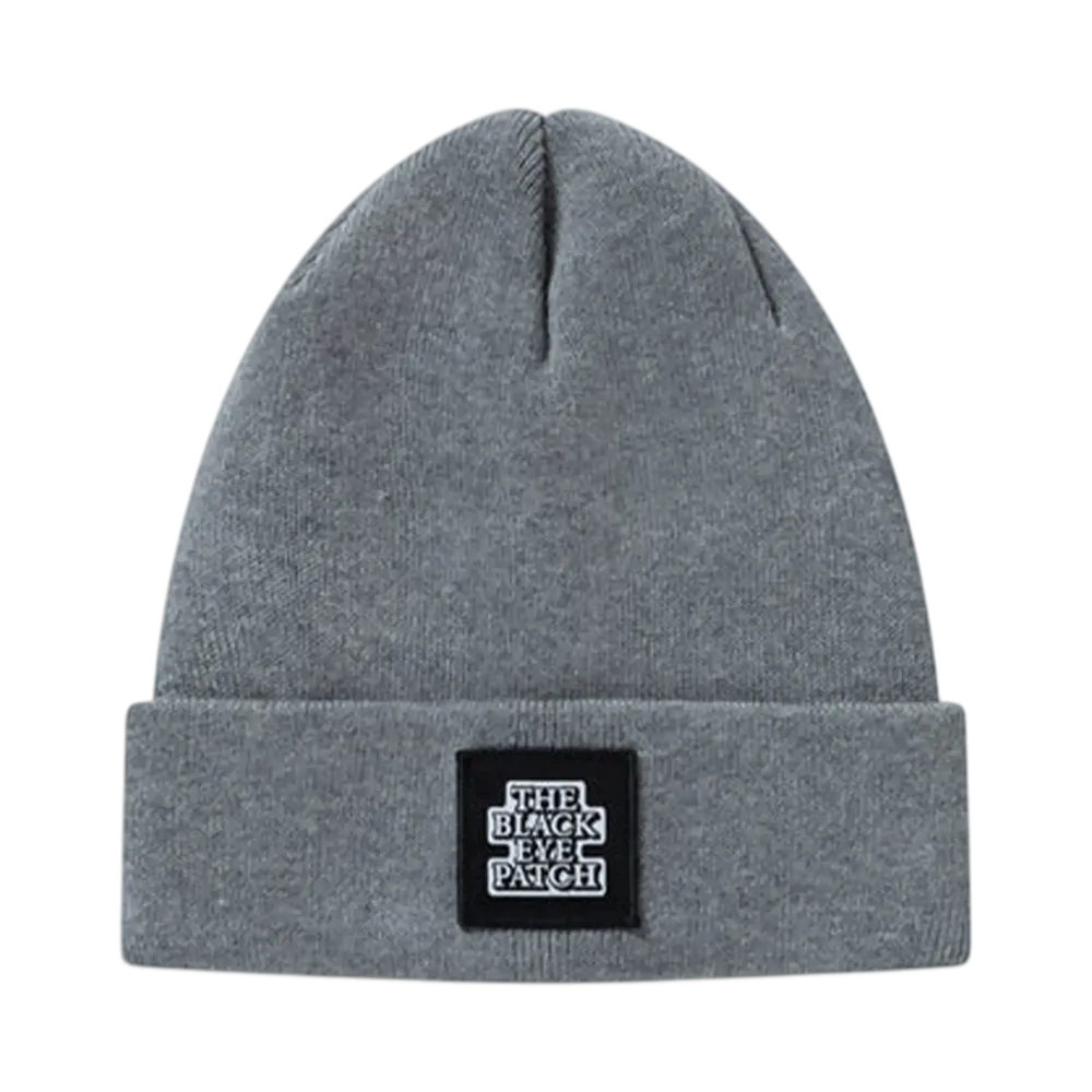 BlackEyePatch Og Label Patched Beanie "Gray"