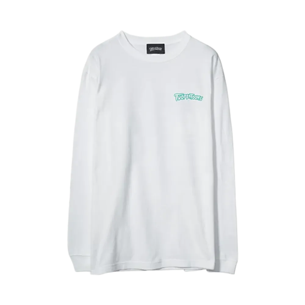 PRO WRESTLING NOAH 25th ANNIV \ TWOPLATOONS X Mitsuharu Misawa L/S T SHIRTS "WHITE"