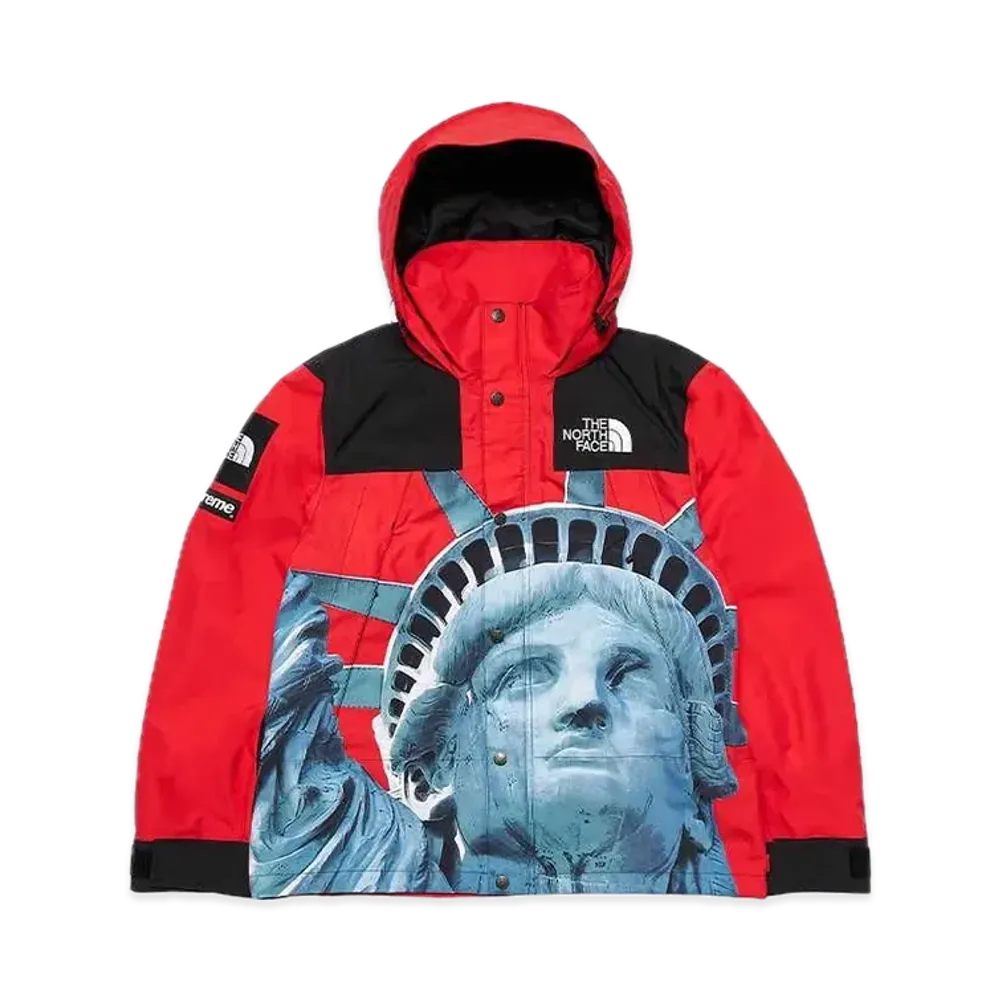 Supreme x The North Face Statue of Liberty Mountain Jacket "Red"