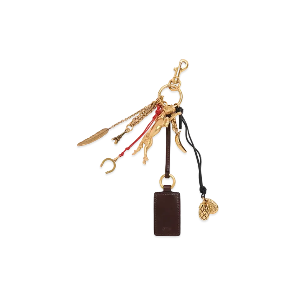 Chloe Kerala 25 Key Charm In Brass "Gold"