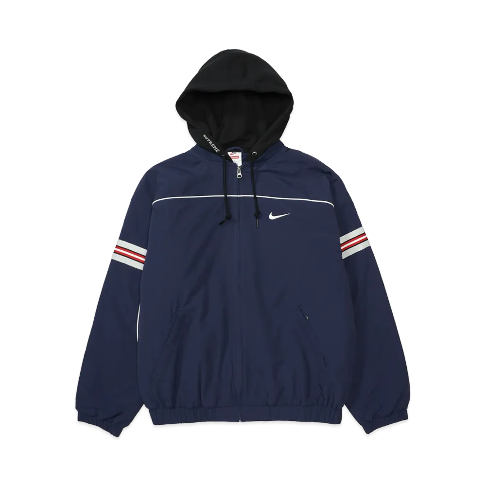 Supreme x Nike Nylon Hooded Jacket "Navy"