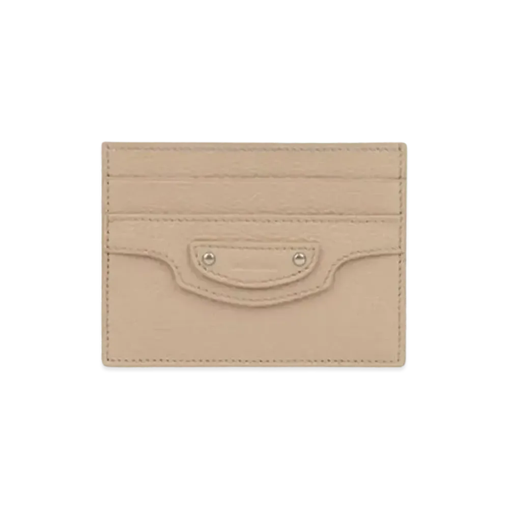 BALENCIAGA Neo Classic Card Holder "Brown"