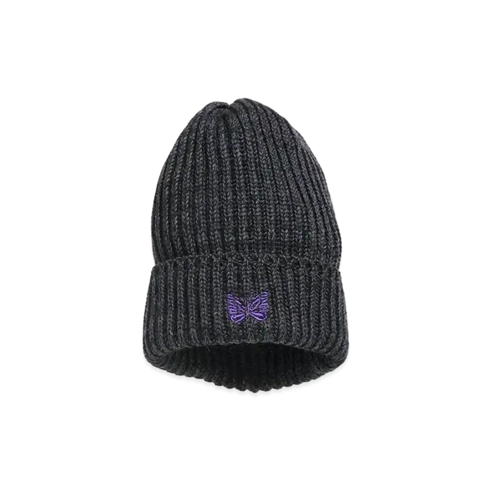 Needles WATCH CAP - MERINO WOOL "Purple"