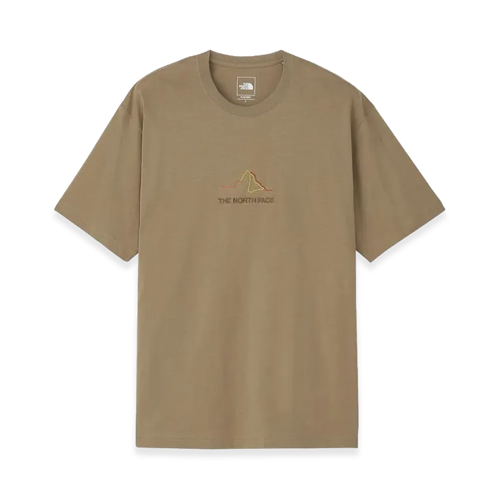 The North Face Short Sleeve Mountain Route Tee "Classic Khaki"