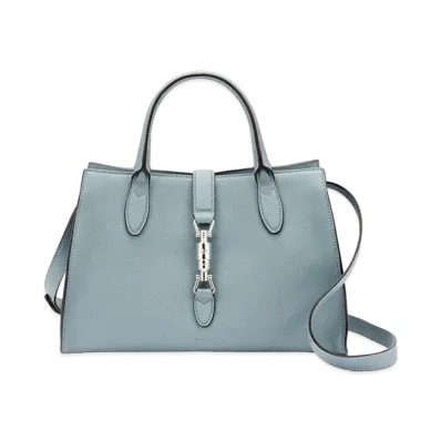 GUCCI Jackie Soft Tote 2WAY "Light Blue"