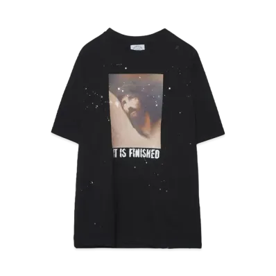 SOMEIT FINISHED VINTAGE TEE "BLACK"