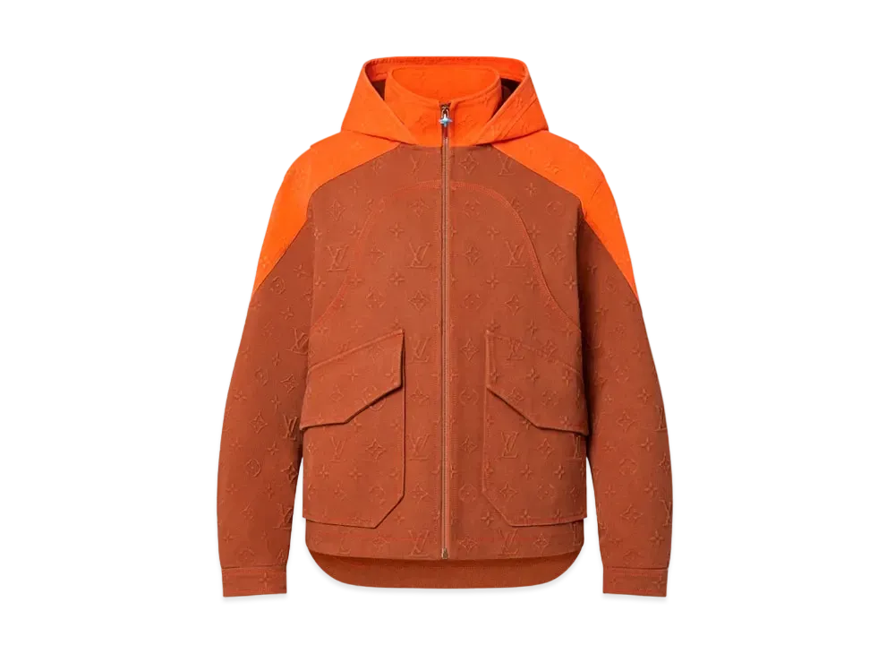 Louis Vuitton Monogram Hooded Denim Jacket