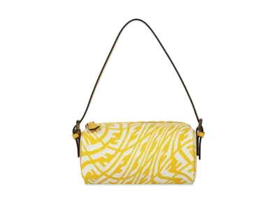 FENDI Glazed Canvas Mini-Bag "Yellow"