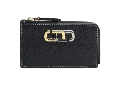 Marc Jacobs The J Link Small Top Zip Wallet "Black"